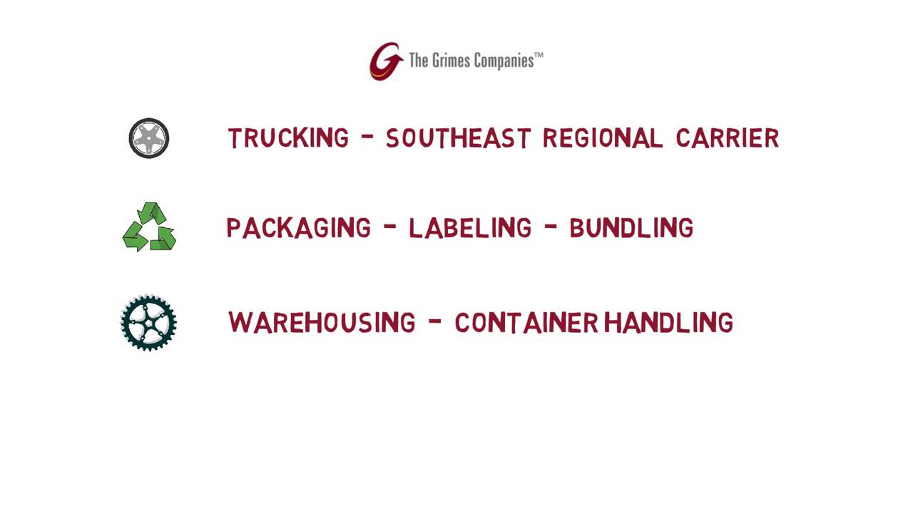 The Grimes Companies Leaders in 3PL Logistics YouTube