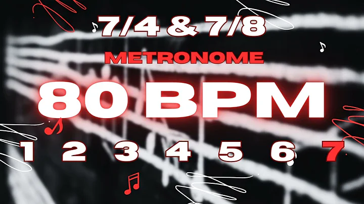 80 BPM - 7/4 & 7/8 Metronome