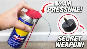 STOP Throwing Away Aerosol Spray Cans With No AIR! How To Recharge, Save And Fix It! DIY
