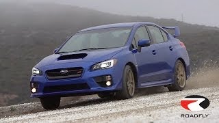 2015 Subaru WRX STI Review &amp; Track Time with Charlie Romero by RoadflyTV