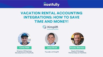 VACATION RENTAL ACCOUNTING INTEGRATIONS: HOW TO SAVE TIME AND MONEY! XIMPLIFI