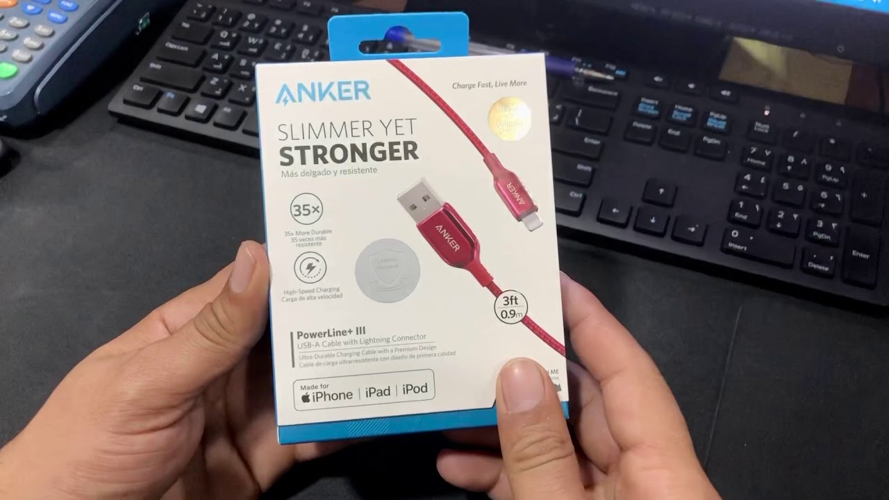 Anker Powerline+ III USBA Cable lifetime warranty YouTube