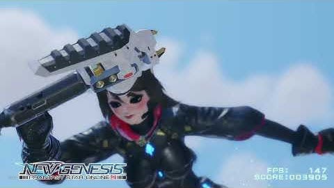 My Pso2 Character In NGS Character Creation Benchmark