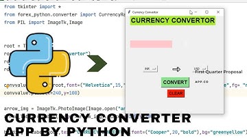 CURRENCY CONVERTER APP(ONLINE)  USING PYTHON | CODINGLY