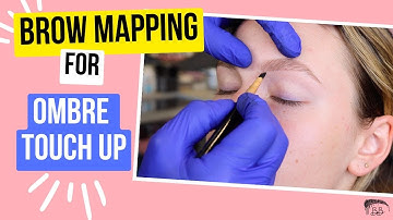 Easy Brow Mapping for OMBRE BROW TOUCH UP
