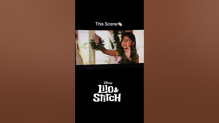 this dancing scene from lilo and stitch