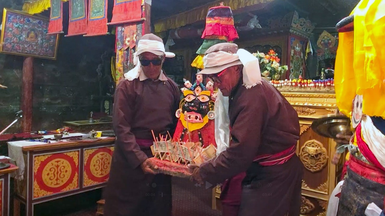 Подношение Тормы, буддийская мистерия Ханле Густор, 2025 год.