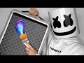Surprising Marshmello With $10,000 Custom Louis Vuitton Bags!! 💼🎒 ft. Tik Tok (Giveaway) | ZHC