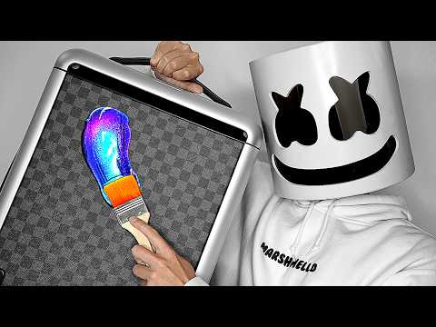 I Surprised Marshmello With A Custom 10,000 Bag!