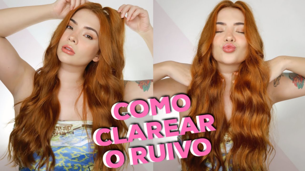 STRAWBERRY BLONDE - Como clarear o ruivo (Igora 9-7 + 9-1)