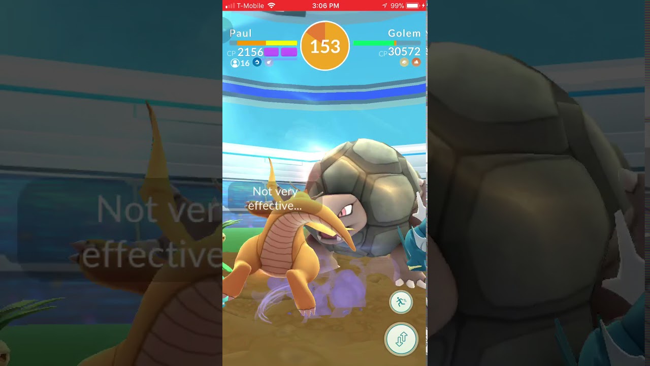 pokemon go golem raid