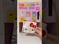 DIY Vending machine !#sanrio#hellokitty#pompompurin#kuromi#papercraft#asmr#diy#blindbag#blindbox