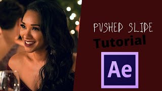 Pushed Slide|| After Effects Tutorial
