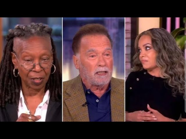 Arnold Schwarzenegger sounds VERY PATRIOTIC on The View. But we haven't forgotten - YouTube