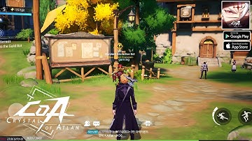Crystal of Atlan Global Launch - Gameplay Walkthrough (Android, iOS)