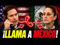 MARCO RUBIO LLAMA A MÉXICO Y ESTA FUE LA RESPUESTA DE LA PRESIDENTA SHEINBAUM