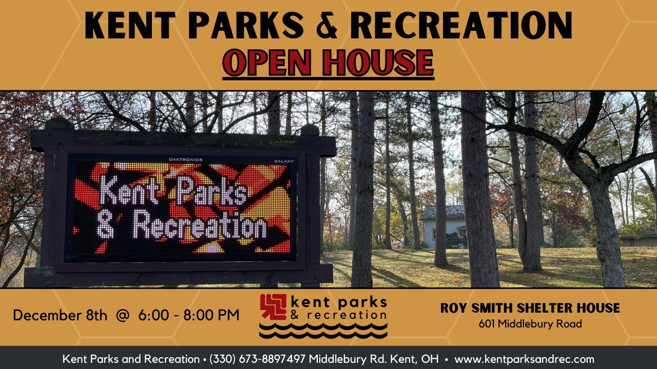 Kent Parks & Recreation Open House Instructional Preview YouTube