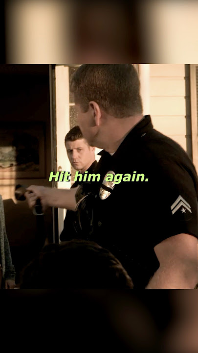 Policeman puts in place the boy who set the police on his mother🔥#southland