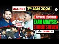 UGC NET Physical Education Paper Analysis 2025 |UGC NET Physical Education Exam Analysis From Centre
