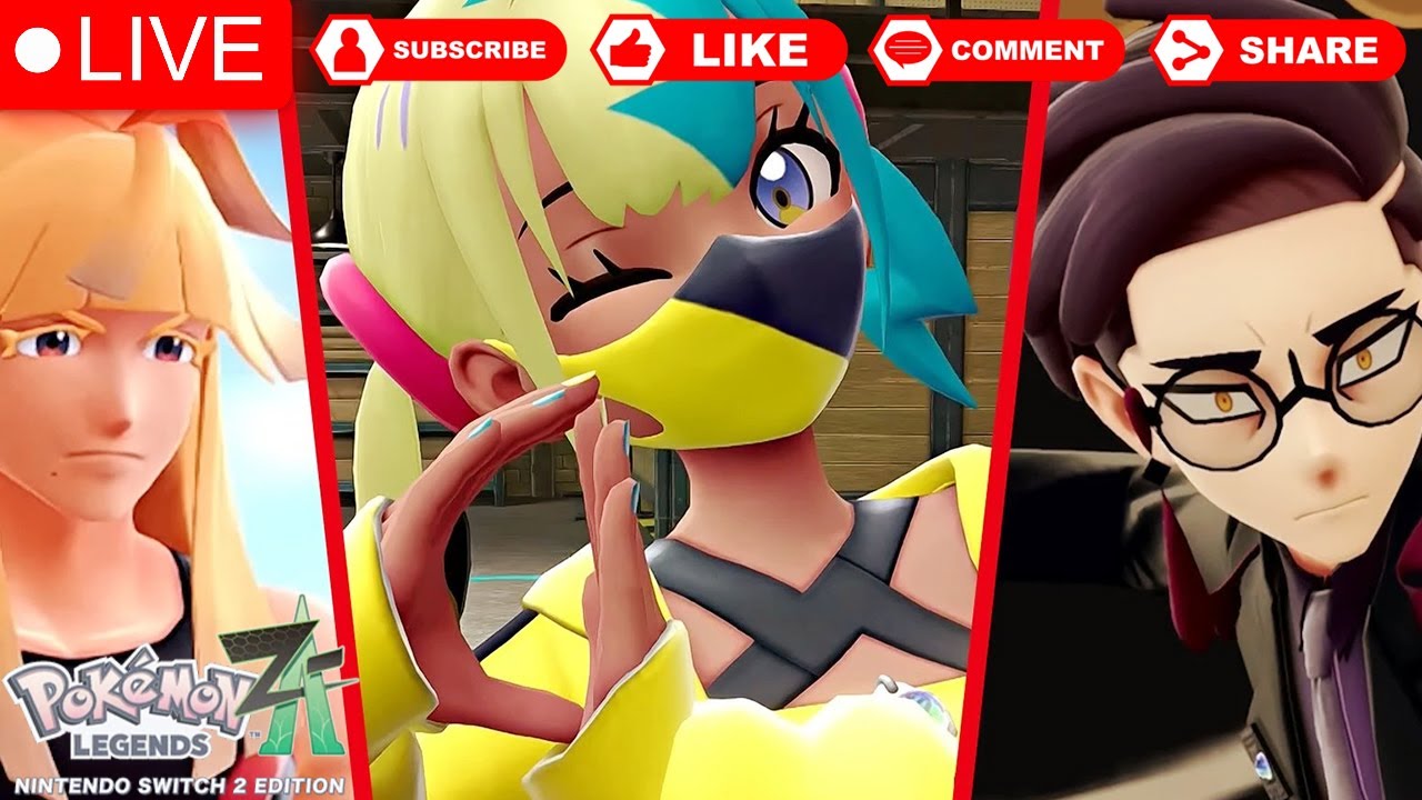 Live🔴Pokémon Legends ZA Journey Continues (Nintendo Switch 2)