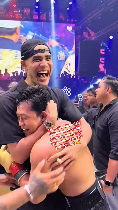 tiba tiba dibali,dukung feri fernandes dibyon dan jadi juara 1 #aisarfuji#short