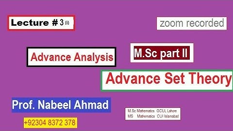 Lecture#3 . ||video 1 || Prove that (-π/2,π/2)~(-♾️, ♾️).|| Prove that [a,b]~(a,b).|| Prof. Nabeel