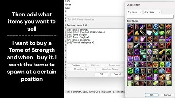 Warcraft 3 World Editor - Selling & Creating Items (TUTORIAL)