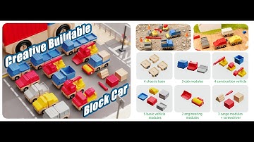 A Brand-New Crowdfunding Project: Creative, Buildable “Block” Car