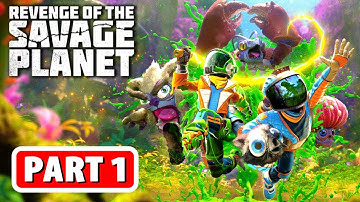 REVENGE OF THE SAVAGE PLANET Gameplay Walkthrough Part 1 - FULL GAME (No Commentary)