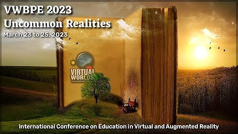 VWBPE 2023 Keynote: Tom Boellstorff