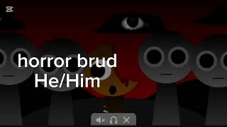 My Sprunki OC: Horror brud (From Horror Sprunki)