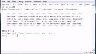 Python Programming Tutorial   9   Sequences and Lists   YouTube