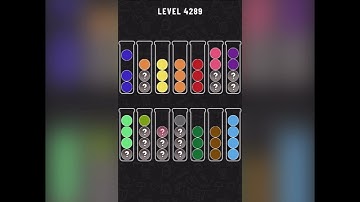 Ball Sort Level 4289