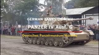 Surviving Africa Korps Panzer IV Ausf. G at the Deutsches Panzermuseum, Munster #ww2 #tank #panzer