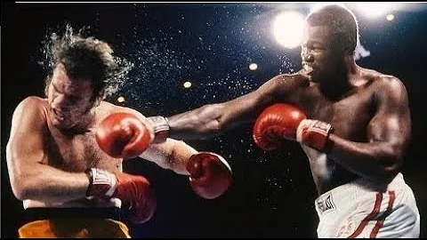 Larry Holmes vs Tex Cobb - Highlights (Holmes BATT...