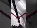 Custom LTM1350 hydraulic crane extending its arms like a giant eagle spreading its wings  #rc