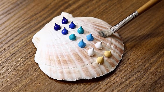 How to Mod Podge Sea Shells for Decor » The Tattered Pew