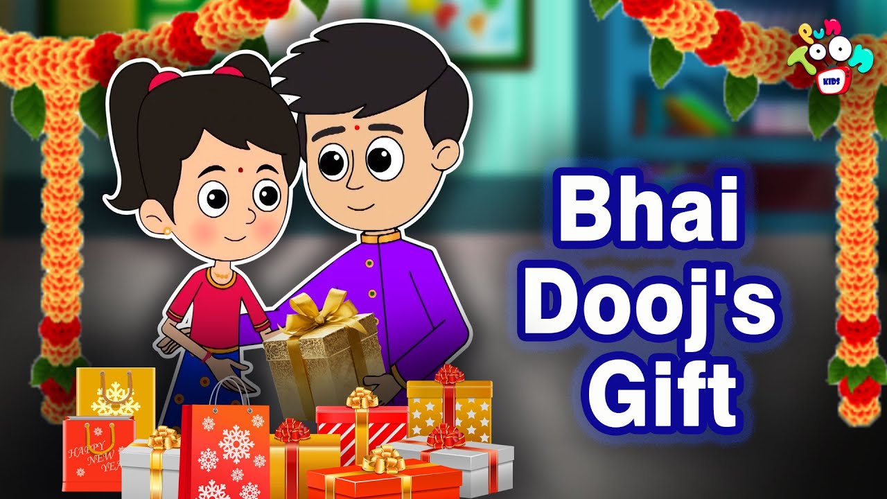 Bhai Dooj's Gift | Bhai Dooj Special | English Animated Stories | English  Cartoon | Moral Stories - YouTube