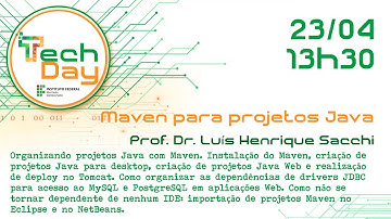 Maven para Projetos Java #TechDay