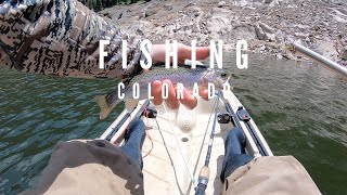 Kayak Fishing Colorado High Country Lake (Day 2)