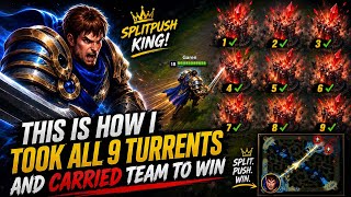 How to win a loosing match up |garen splitpush | #wildrift #baronlane #splitpush #leagueoflegends