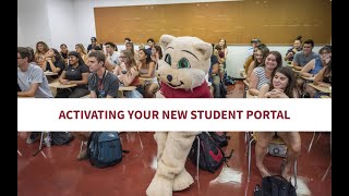 How to Activate Your Student Portal Account