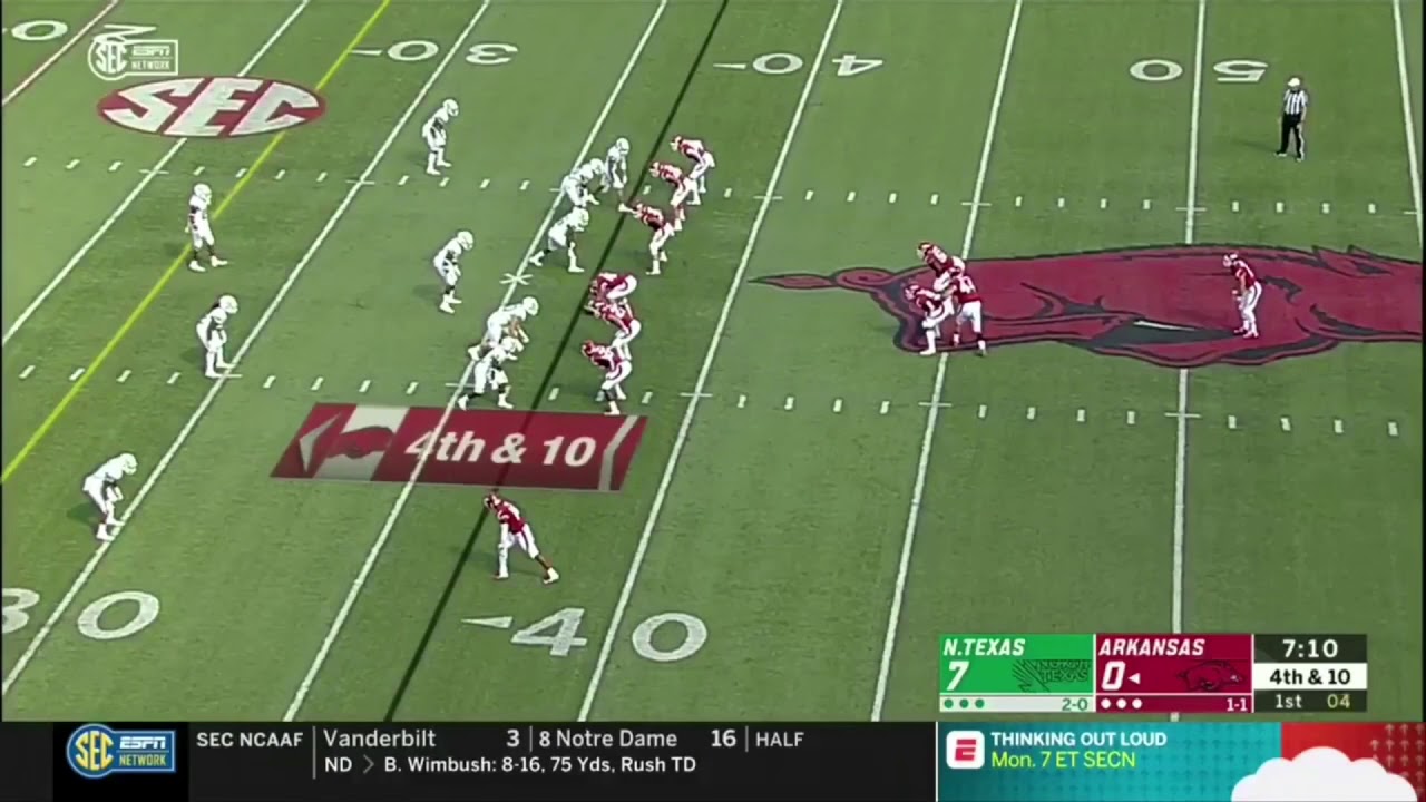 Unt Vs Arkansas Trick Play Of The Season Nng Sports America This Week Youtube Unt Vs Arkansas Trick Play Of The Season Nng Sports America This Week Youtube