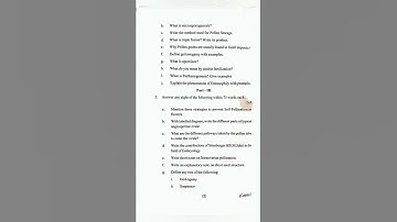 #bsc Core-11 Question Paper 2022 B.Sc Botany 5thSemester (Utkal University) #utkaluniversity #shorts