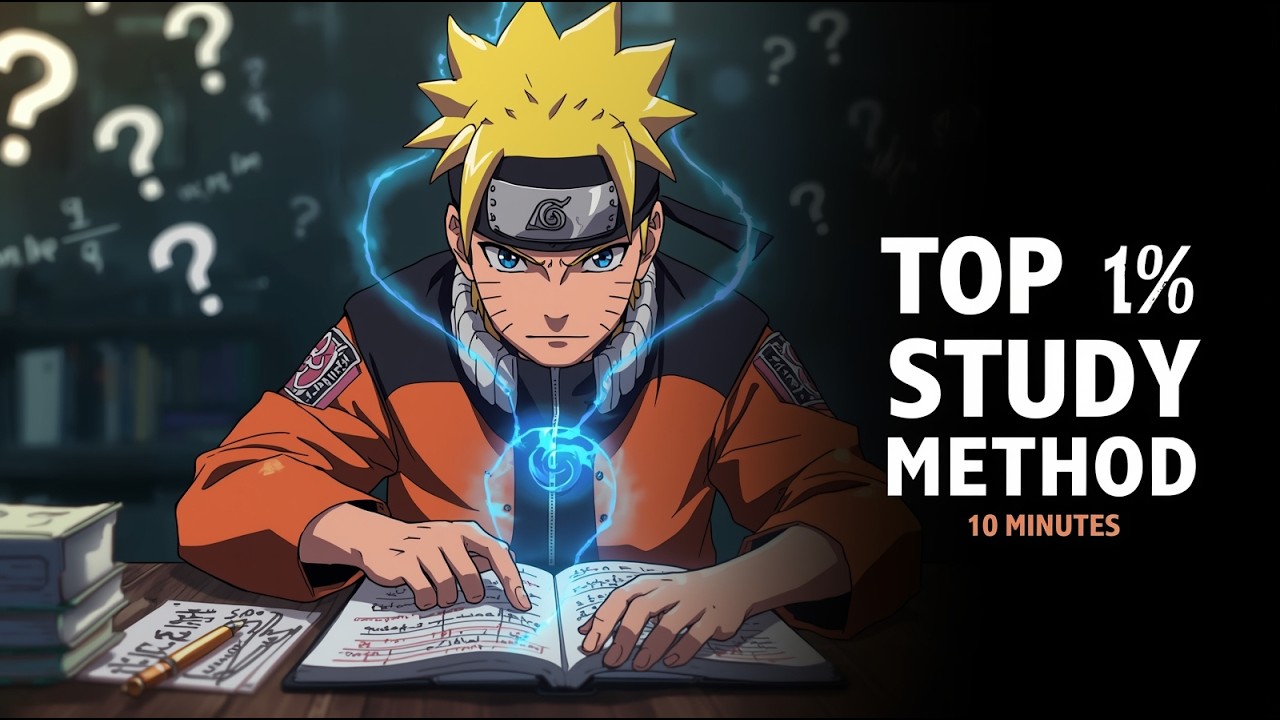 How Top 1% Students Master Active Recall in 10 Minutes (Study Smarter)