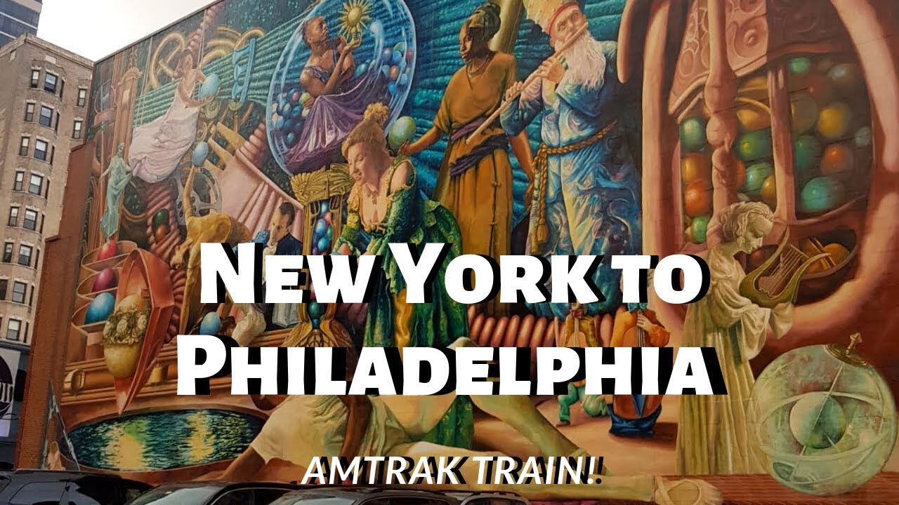 New York to Philadelphia by Amtrak TRAIN We love Philly! YouTube