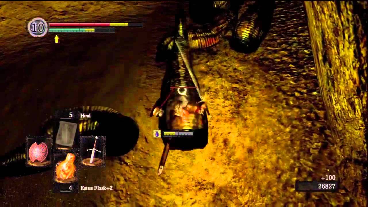 Dark Souls Farming Tutorial Walkthrough: Green Titanite in the Swamp.mp4