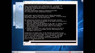 installation and configuration of web server on fedora/linux