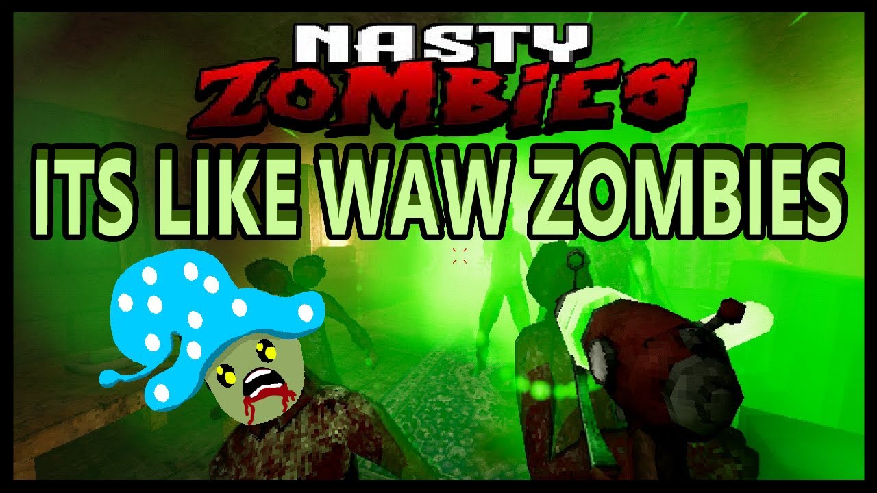 Nasty Zombies — это ностальгия по COD Zombies в стиле 90-х