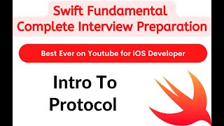L30 - Intro To Protocol in Swift ? [Hindi]